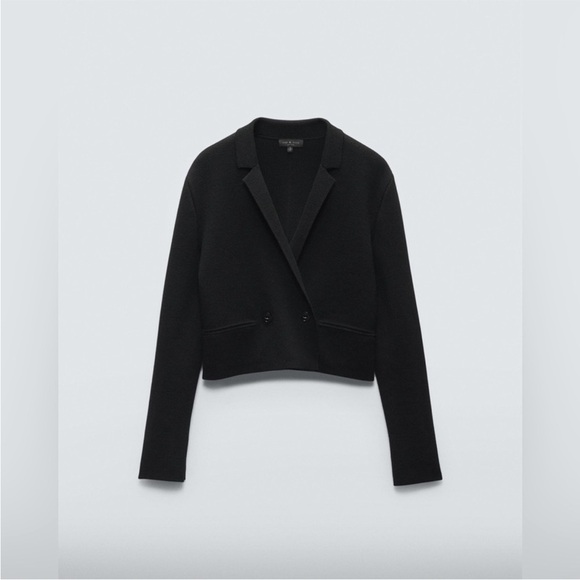 Rag & Bone Joy Merino Wool Blazer Jacket Sweater - Picture 2 of 13